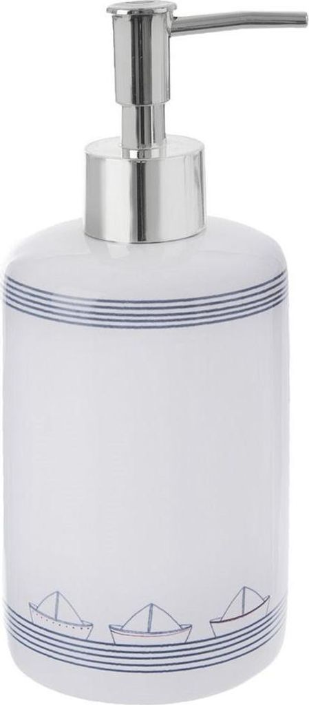 Dozownik do mydła ceramiczny biały 330 ml Zdjęcie produktu 