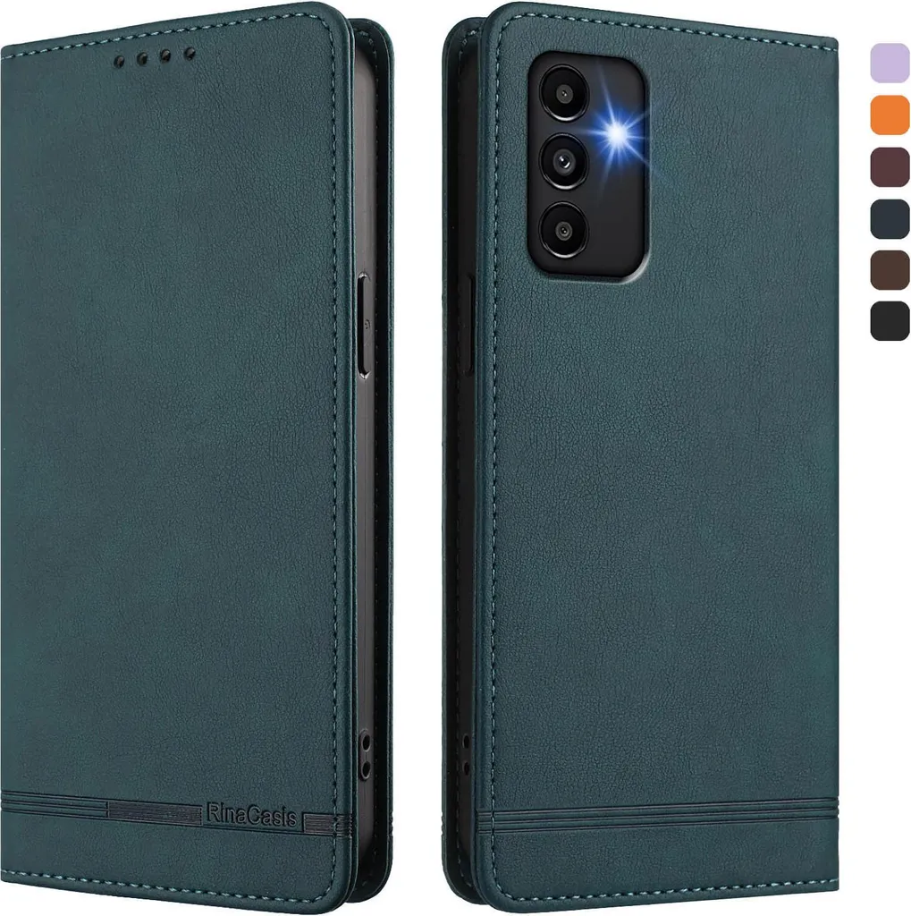 Cover Samsung A13/A04 Verde - Protezione Bimbi e Portafoglio