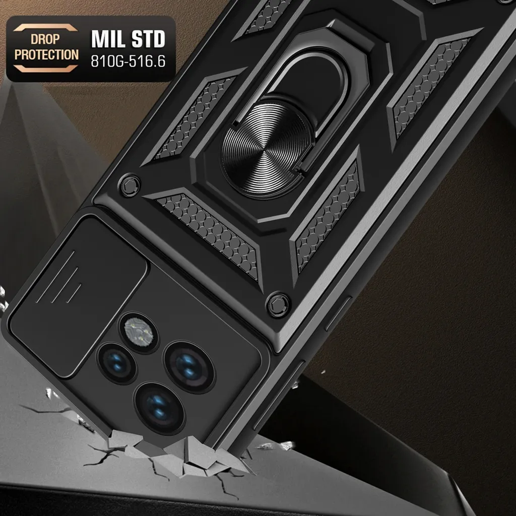 Cover Motorola Edge 40 Pro Professionale - Protezione Camera e Supporto - 8