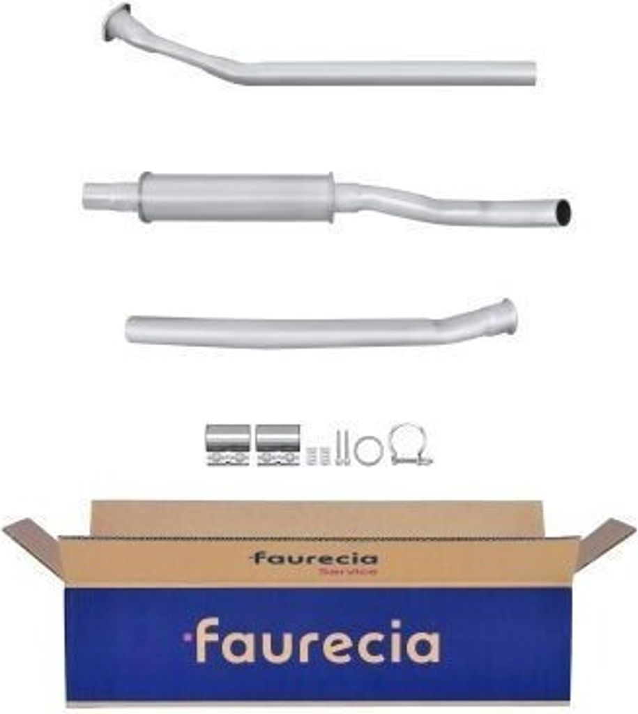HELLA 8LB 366 020-401 - OE 1717K4 Vorschalldämpfer für Xsara