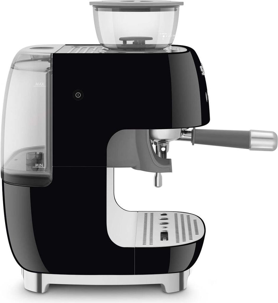 SMEG EGF03BLEU Kompakt Siebträgermachine sw Dampffunktion Obrázok produktu 4