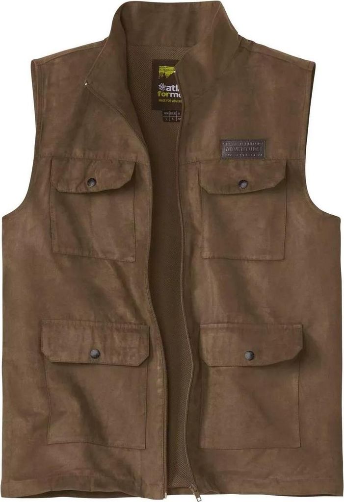 Atlas For Men - Weste für Herren AF1887 (M) (Braun)