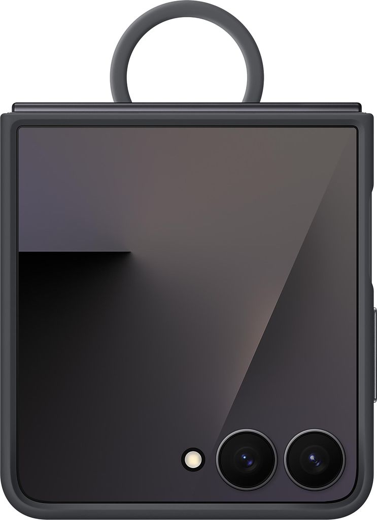 Samsung Flip7 Ring Case Silicone Black (EF-PF766TBEGWW) Immagine del prodotto 