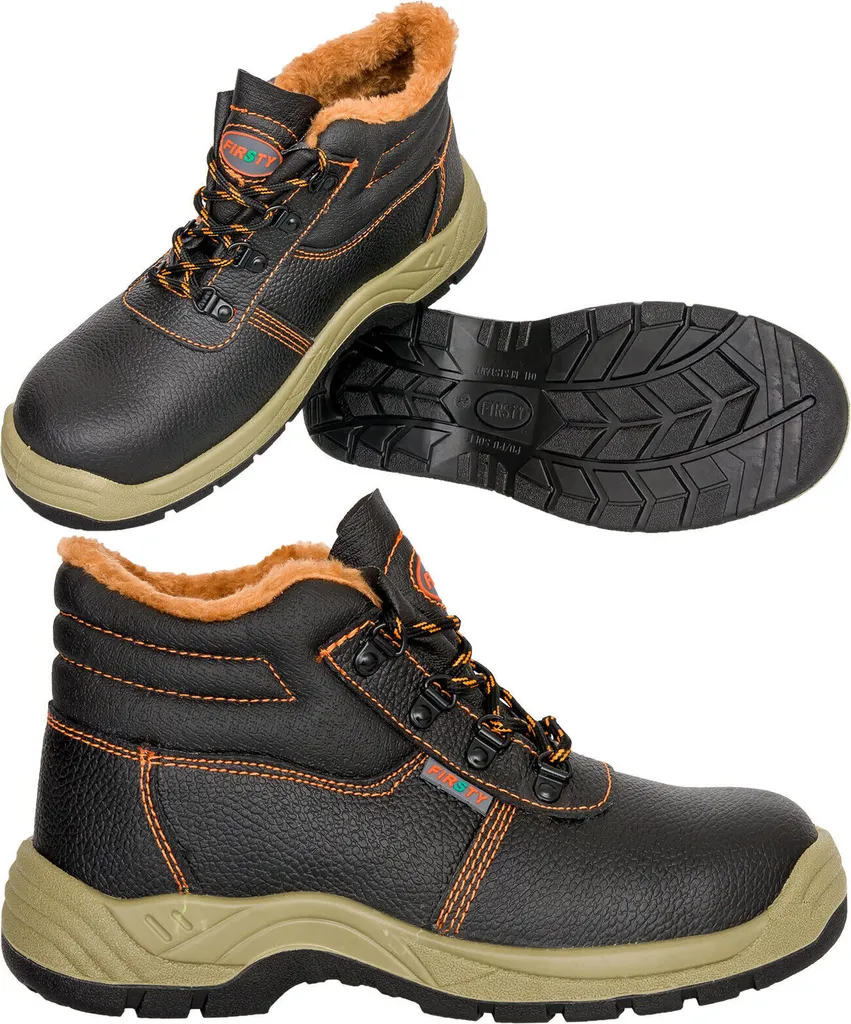 Chaussures de travail sans embout acier FIRWIN O1 avec doublure fourrée