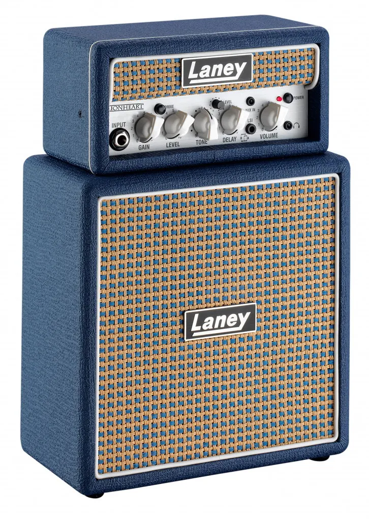 Laney Ministack-Lionheart Ampli Guitare Bluetooth Bluetooth Noir et Or