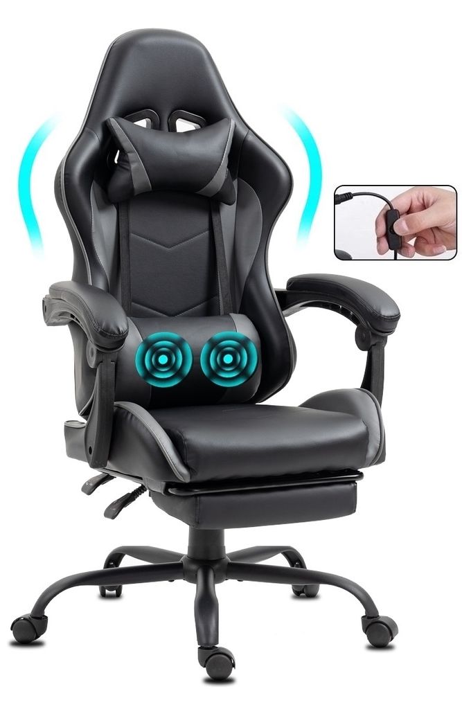 GEMANI Bürostuhl Gaming Stuhl Massage Gaming