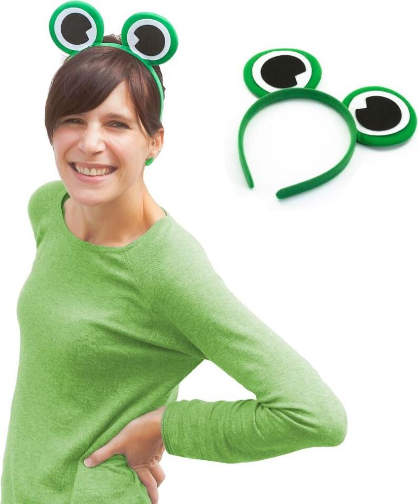Oblique Unique Haarreifen Frosch Augen Haarreif Produktbild 
