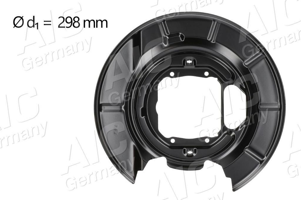 AIC Spritzblech Bremsscheibe für BMW 5 Limousine (E39) Hinten Rechts 71364 Ankerblech