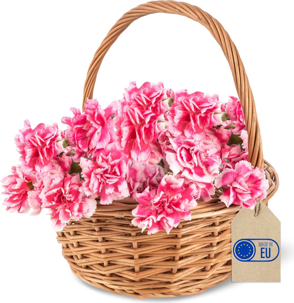 Creative Home Petit Panier de Pâques en Osier 22 x 22 x 26 Image du produit 