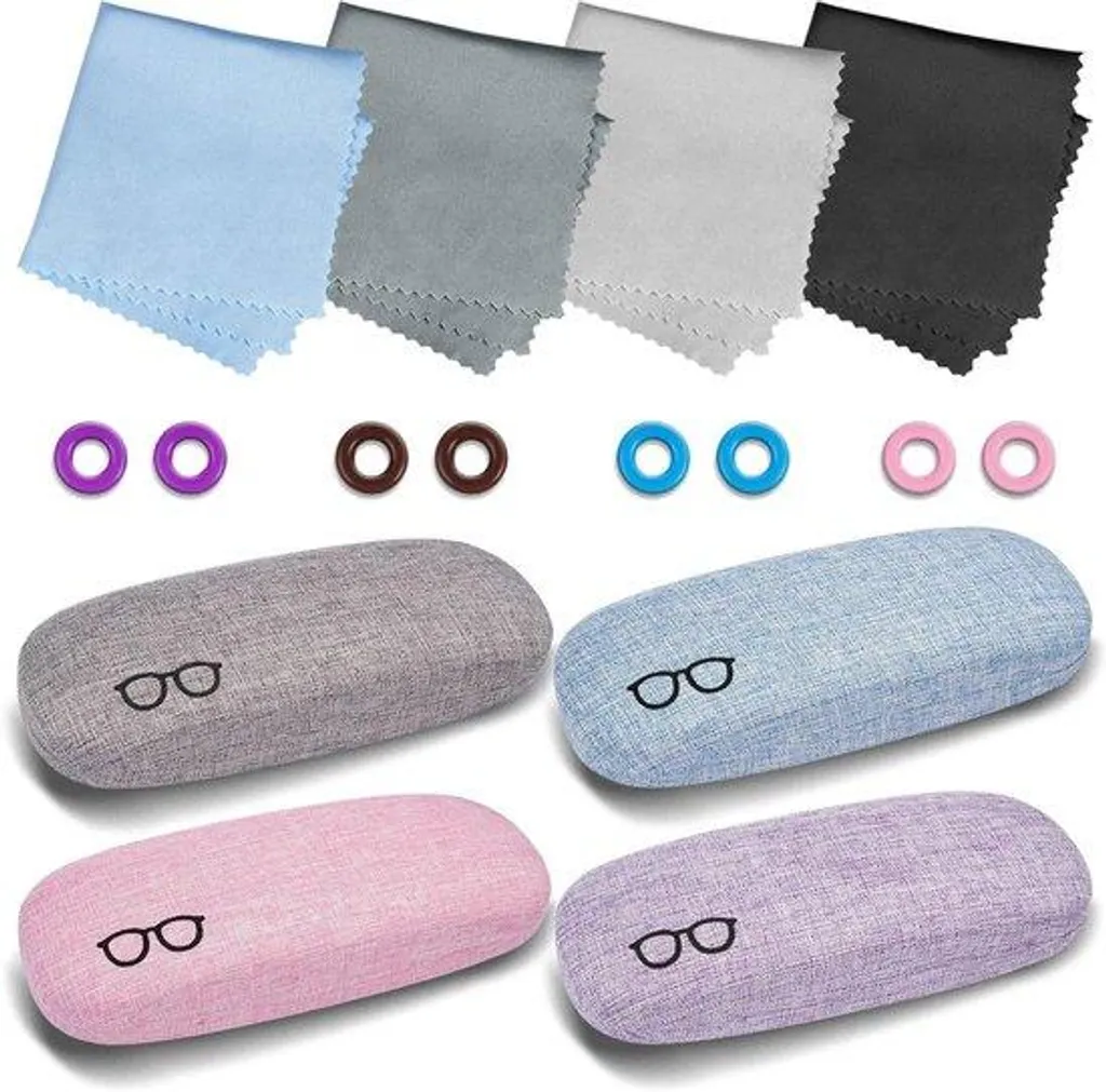 Évitez les Rayures sur vos Lunettes avec ce Lot de 4 Pinces de Protection