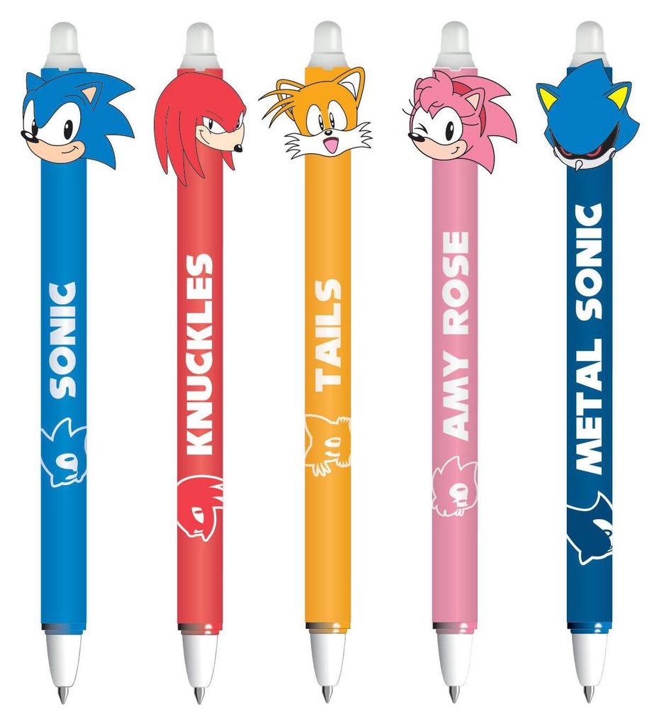 Sonic the Hedgehog Uitwisbare Gelpen Image du produit 