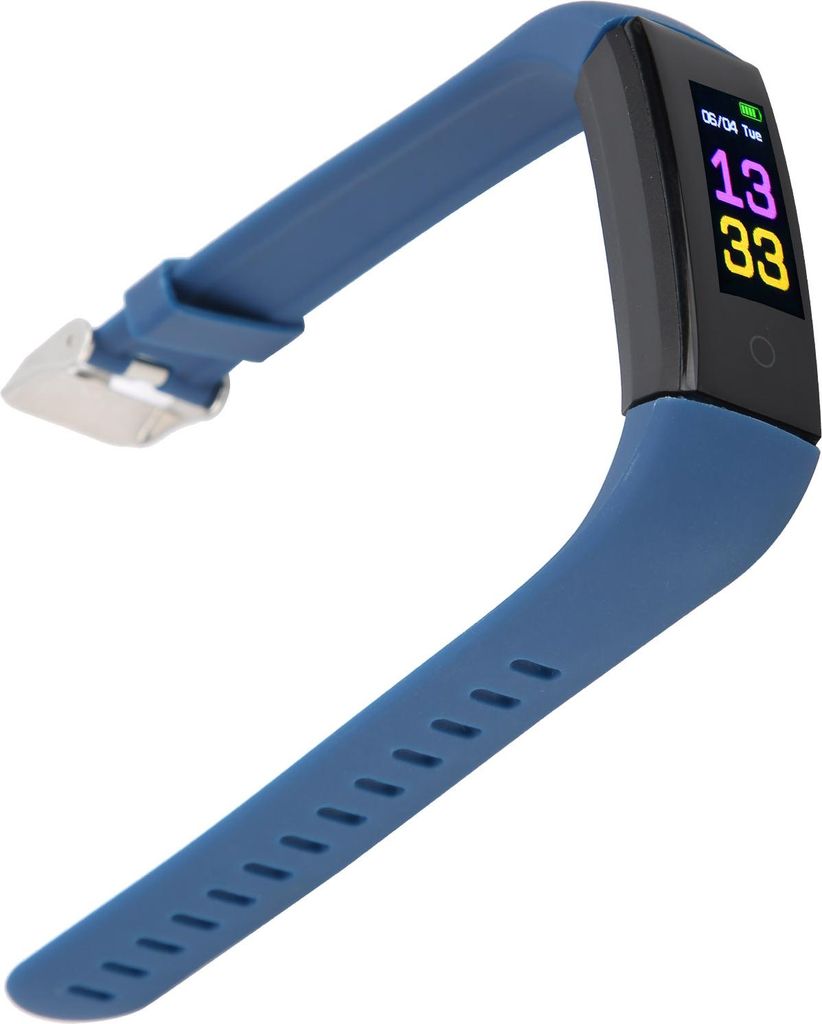 Sport Bracelet Watch Multifunktions -Schrittzähler Smartband gesundes Fitnessmanagement USB -Ladeblauen