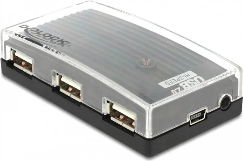 Delock 64203 Hub Cavo USB 2.0 Type-C 4 Porte per PC e Tablet