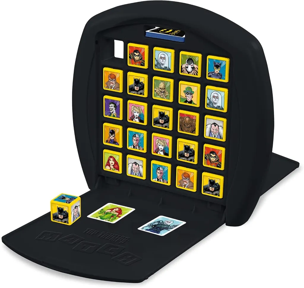Jeu de Société Top Trumps Match Batman - Jeu de Réflexion 5 en Ligne - 2