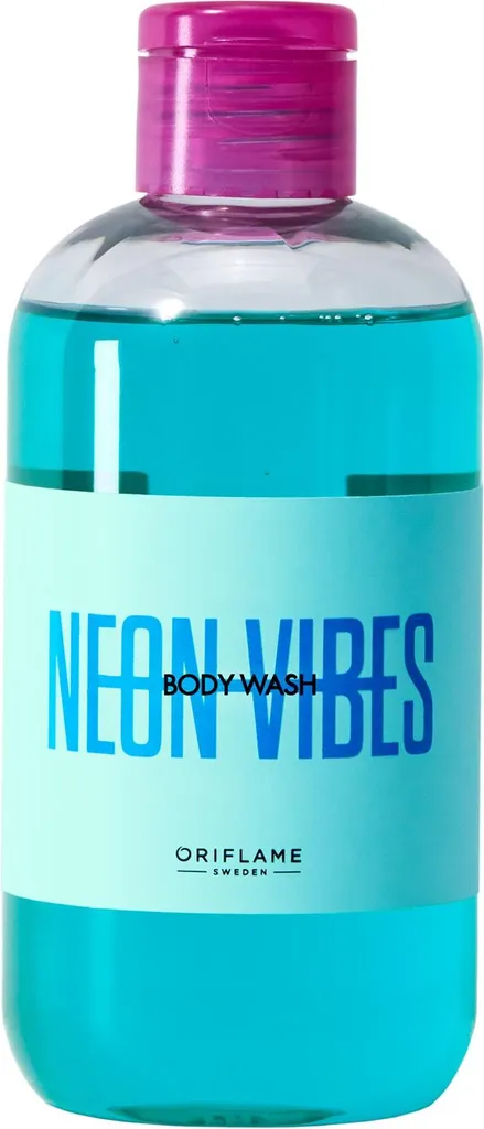 Oriflame Neon Vibes Gel Douche 250 ml - Soin Corps Parfumé et Énergie