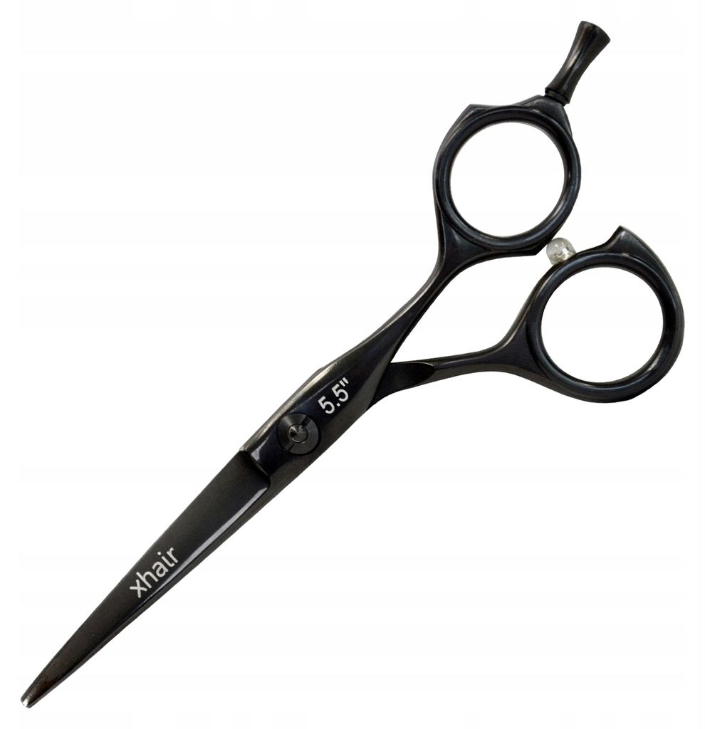 Friseurschere Xhair Sharp Black 5,5 Zoll Edelstahl TItanbeschichtung
