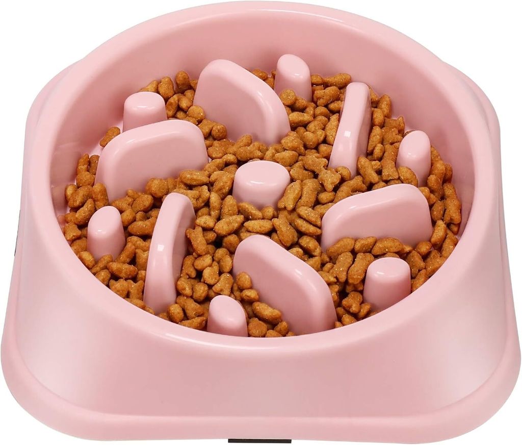 Slow Feeder kleiner Hundenapf rutschfester Puzzle-Napf Interaktiver Expansionsstopp Hundenapf Anti-Erstickungs-Hundenapf geeignet für kleine und m...