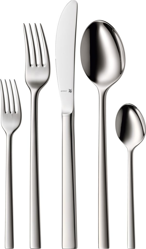 WMF Sonic Besteckset 6 Personen, 30 teilig, eingesetzte Produktbild 