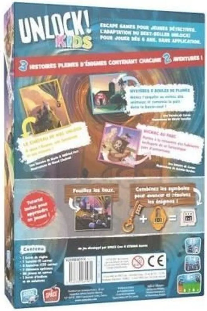 Jeu de société Unlock Kids Asmodee (FR) - Aventure et Énigmes Enfant - 3