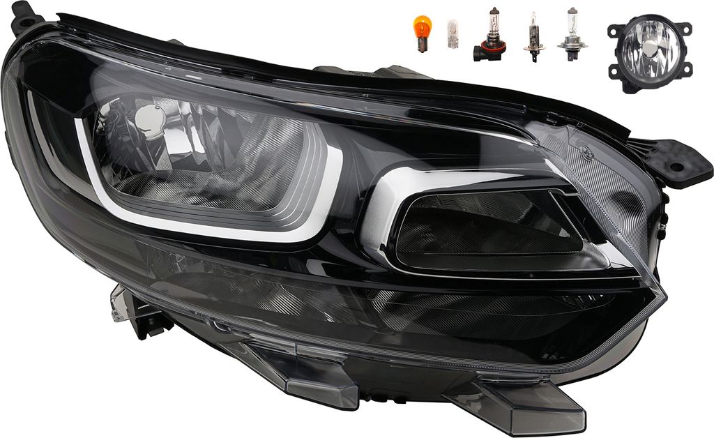 Johns, Scheinwerfer Re passend für Citroen Jumpy Spacetourer 04/16- +Nebel+Leuchtmittel 9808567680 00006208Q3 6208Q3 SU001A3436