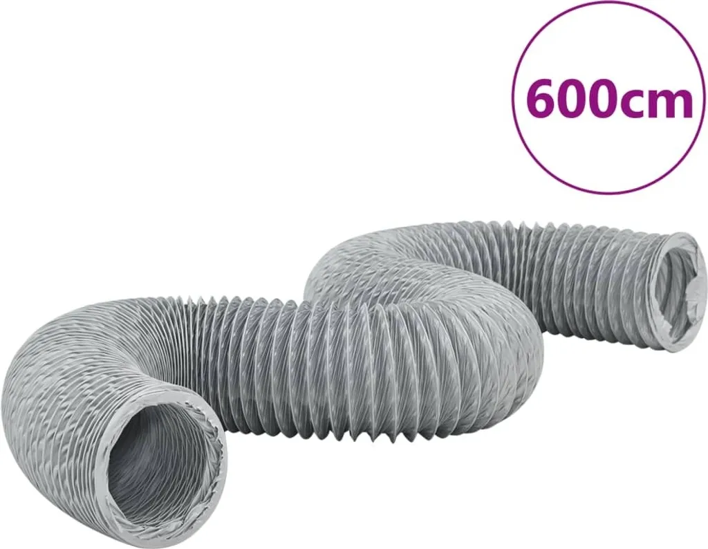 Tuyau d'évacuation d'air en PVC Ø20 cm longueur 6 m pour climatisation