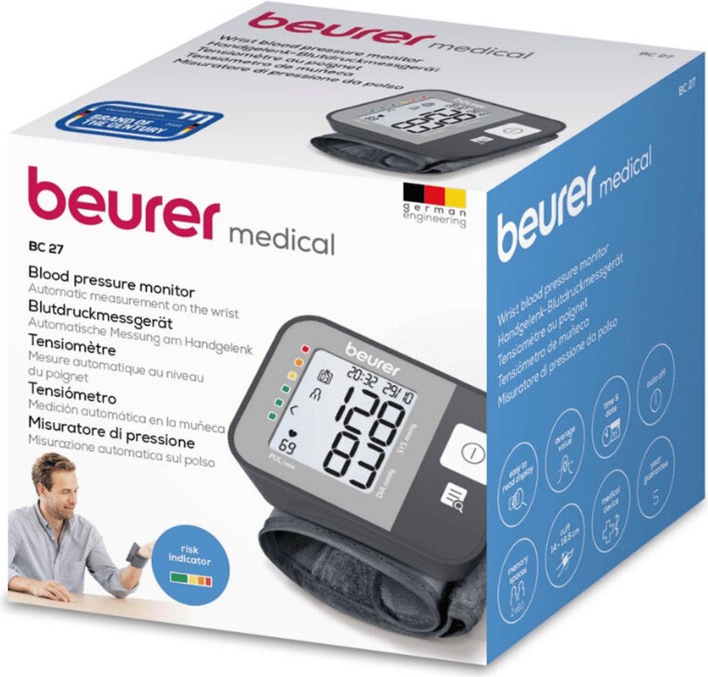 Handgelenk-Blutdruckmessgerät BC 27 Produktbild 22