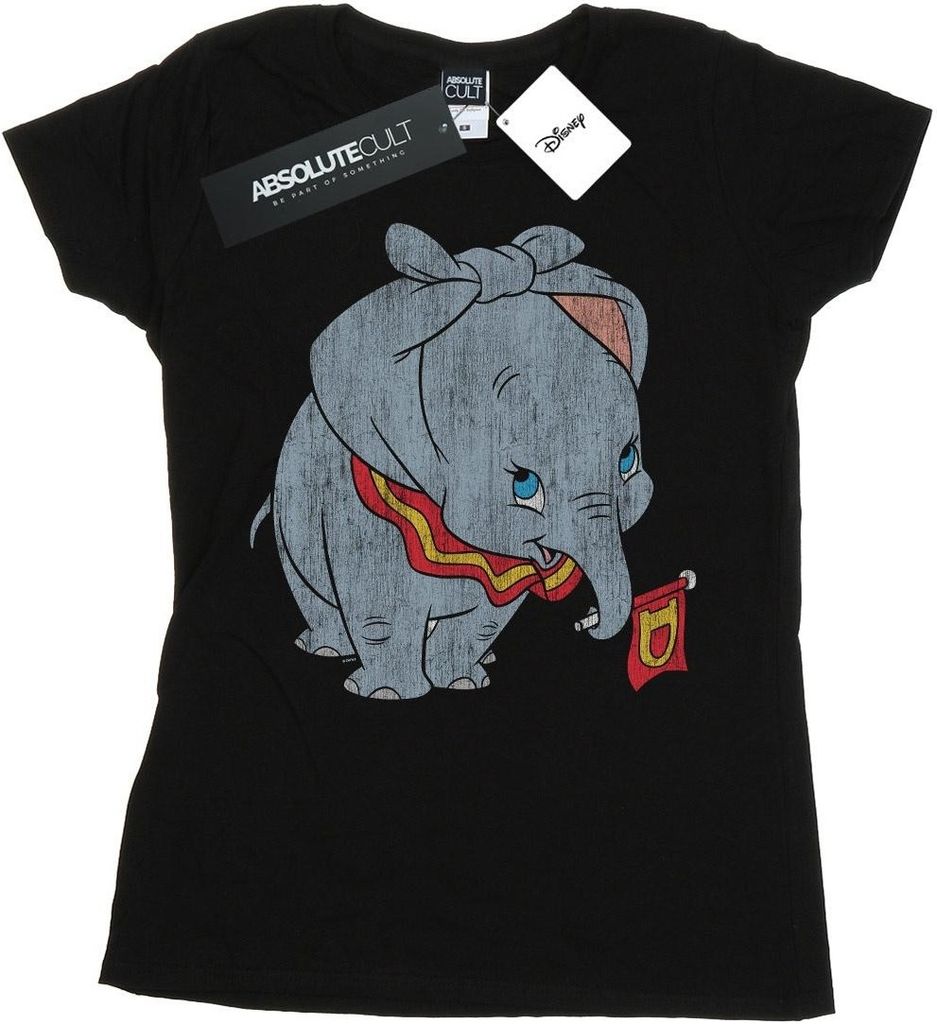 Disney - "Tied Up Ears" T-Shirt für Damen BI15971 (XL) (Schwarz)