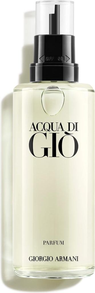 A product shot of a bottle of Giorgio Armani Acqua di Gio Parfum.