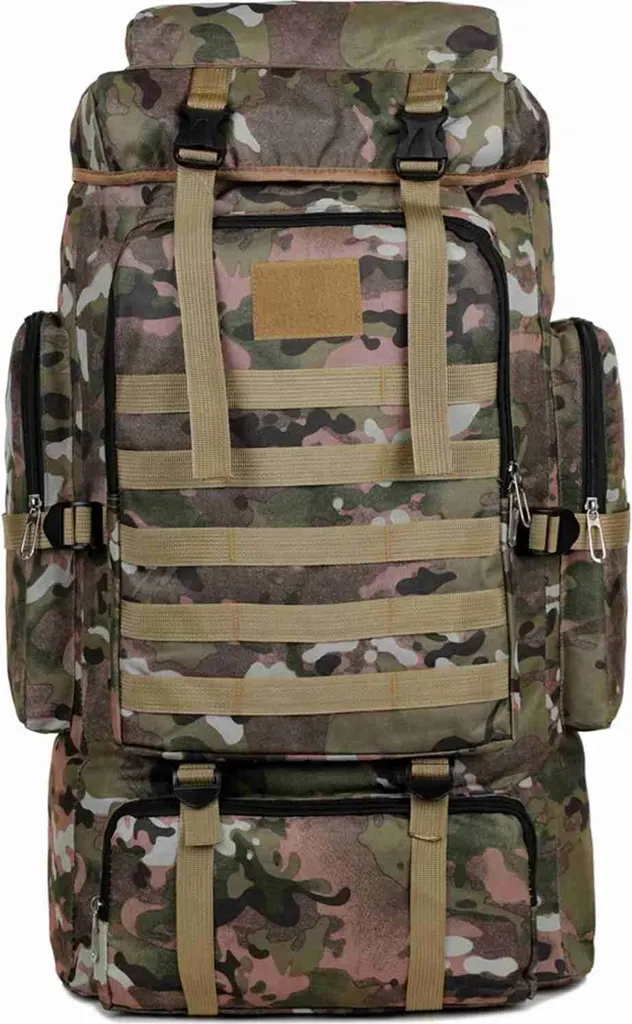 Zaino Survival Denim Mimetico 3 Grande Capacità | Resistenza Estrema