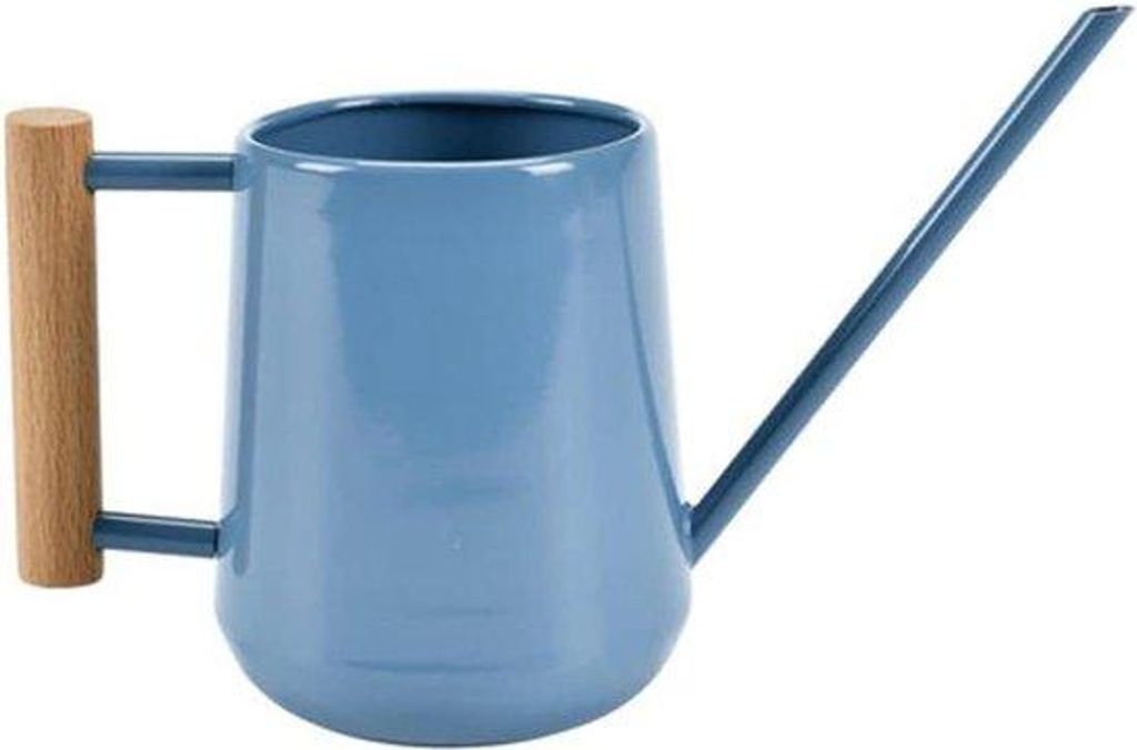 Blaue 7l Giesskanne Innenbereich