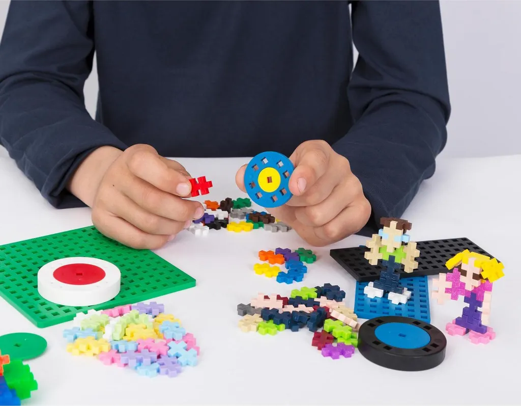 Plus Plus - 4000 briques créatives mélangées pour constructions 2D et 3D - 8