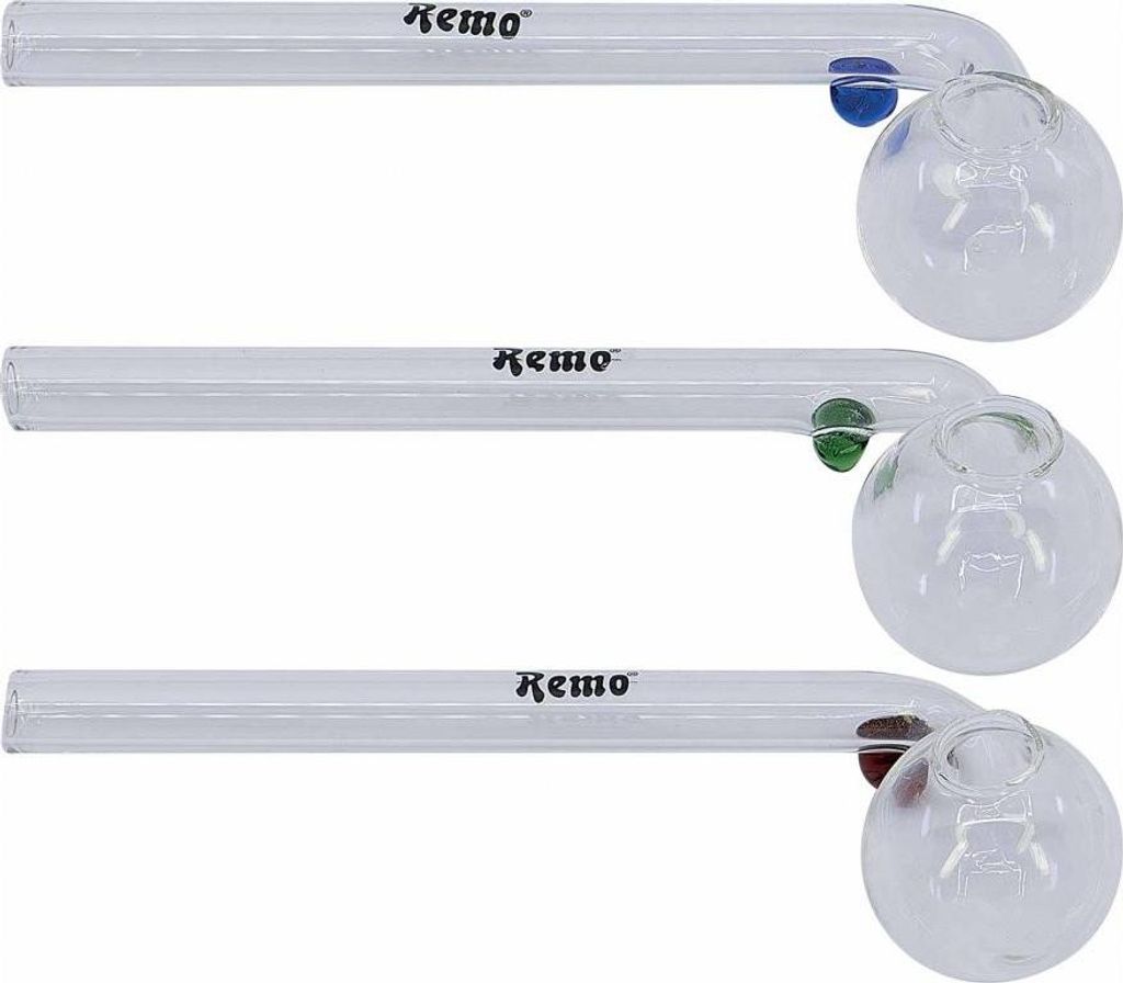 Glaspfeife Öl & Konzentrate 13cm - Mix Farbe Produktbild 