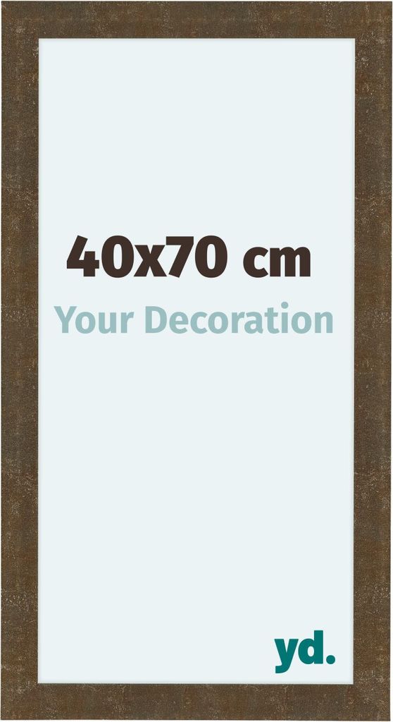 Bilderrahmen, 40x70 cm, Gold Antik, MDF, Como