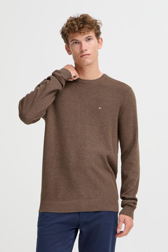 FQ 1924 FQGRANBY Herren Strickpullover Feinstrick Pullover 100% Baumwolle regular fit