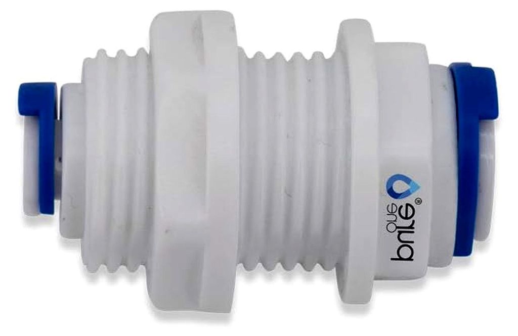 PureOne EF014-B Schnellverbindung - 1/4 auf 3/8 Zoll Schlauch | I-Form
