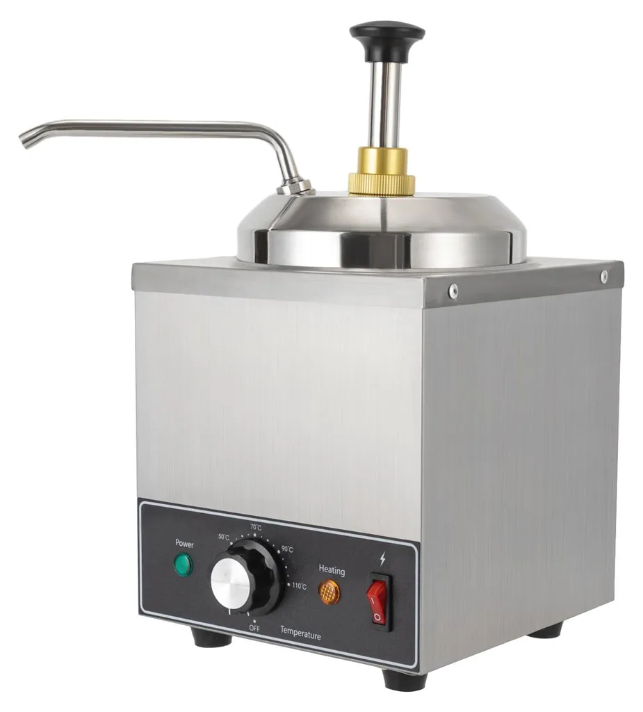 Distributeur sauces chaud pour snack et buffet - Inox argenté 2000W