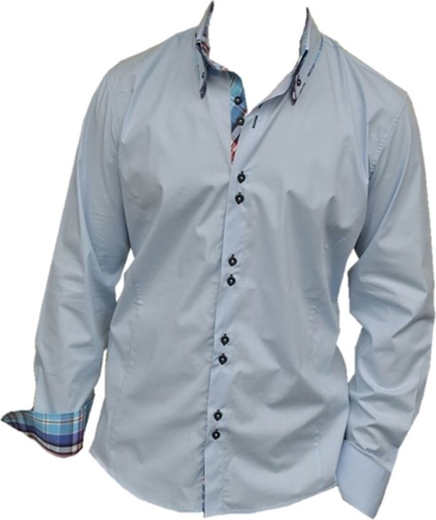 Brandneu Designer Hemd CARISMA 17 Farben CRMH-110 Hellblau M