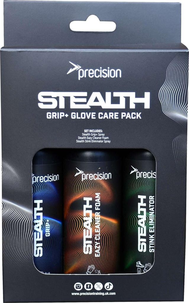 Precision Torwarthandschuh Pflegepaket - Stealth Grip+ Set 3x100ml