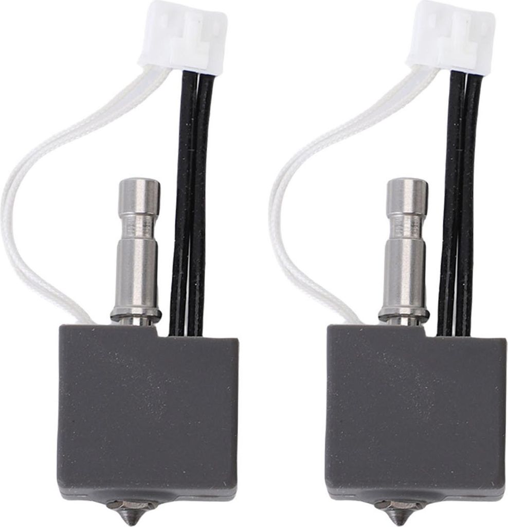 2-teiliges Hotend-Kit für 3D-Drucker, passend für Anycubic Kobra S1 Combo, 0,4 mm Düse aus gehärtetem Stahl, 200-kΩ-Thermistor, 600 mm/s Hoten...