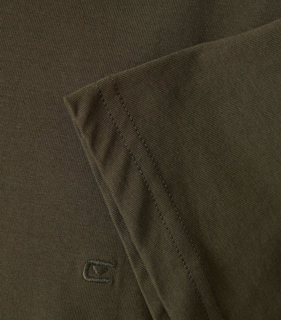 CASA MODA Herren T-Shirt, Größe: L, Farbe: dunkel grün, Bekleidung und Mode