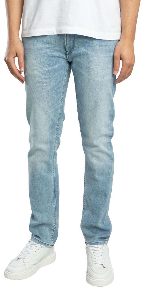 Replay Grover Straight Jeans, Blau 33W x 30L
