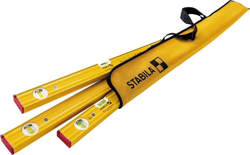 Set de niveaux à bulle PRO 80 AS STABILA 120/ 60/ 30 cm + Image du produit 