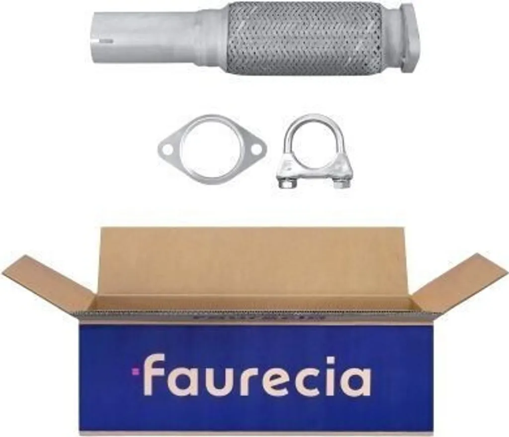 Tuyau d'échappement avant HELLA 8LA 366 000-501 compatible OE 1006113