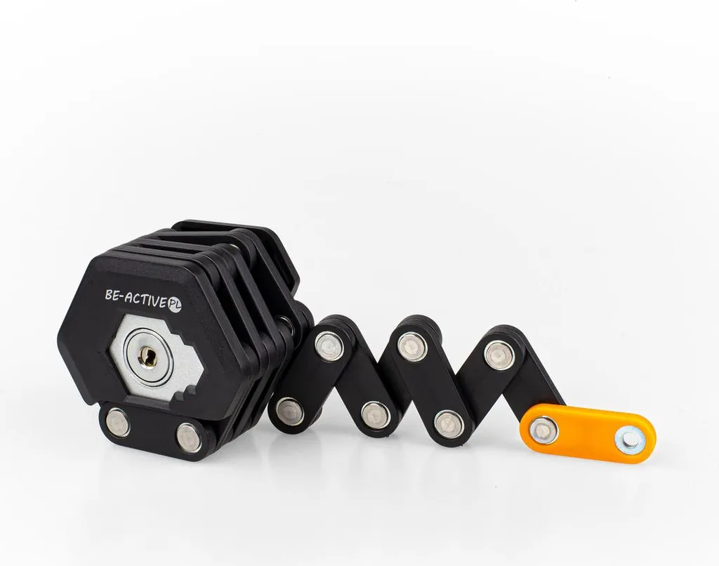 Cadenas de vélo pliable robuste pour stationnement urbain prolongé