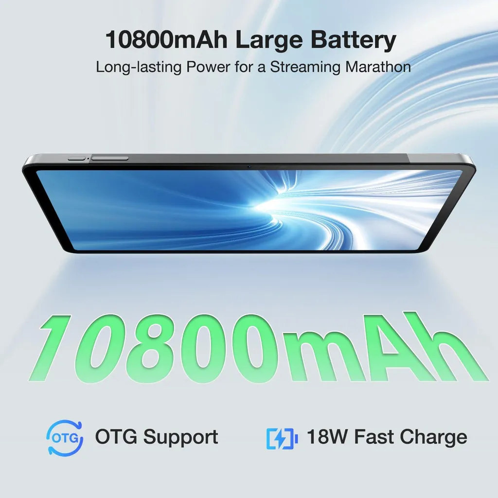 Tablette DOOGEE T20 Ultra 12 pouces Android 13 avec 32Go RAM 256Go ROM