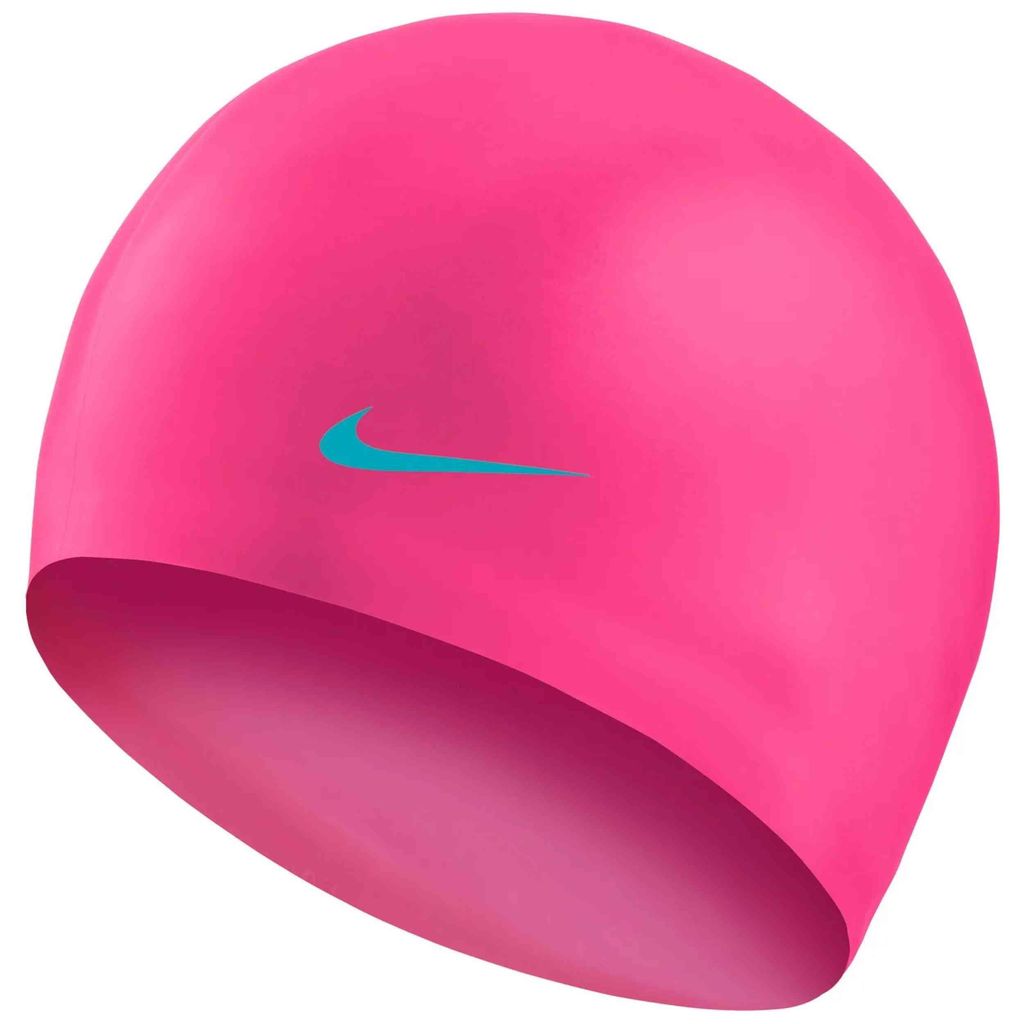 Nike Swim Tess0106 Solid Silicone Badekappe Rosa  Kinder Produktbild 