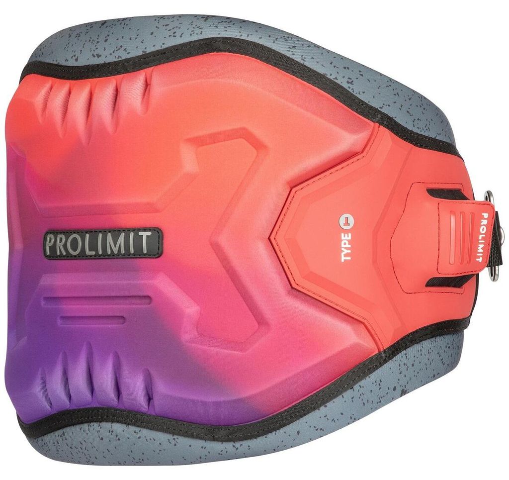 ProLimit Windsurf-Trapez Typ-T Taille ROT Größe der Neoprenanzüge und Trapeze 50/M