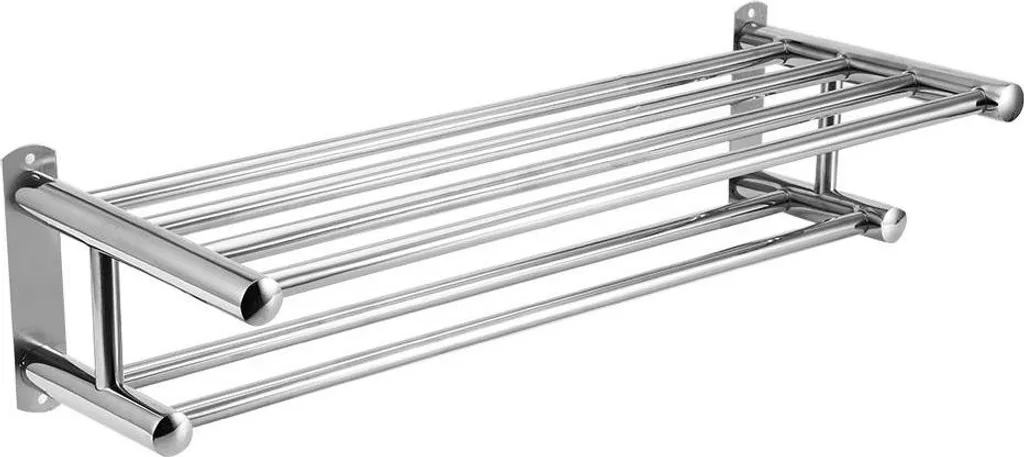 Support d'étagère ultra résistant 30kg rail de montage finition polie