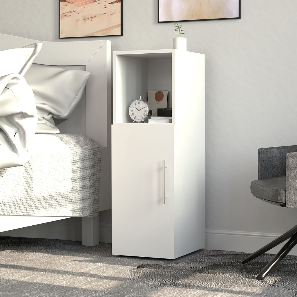 VCM Nachtschrank | Maße ca. H. 90 x B. 30 x T. 35 cm | Produktbild 