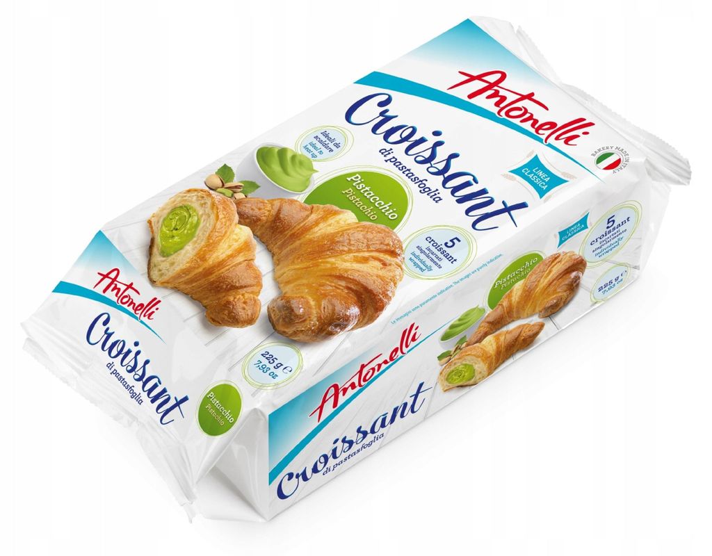 Rogaliki pistacjowe Antonelli 225 g Zdjęcie produktu 